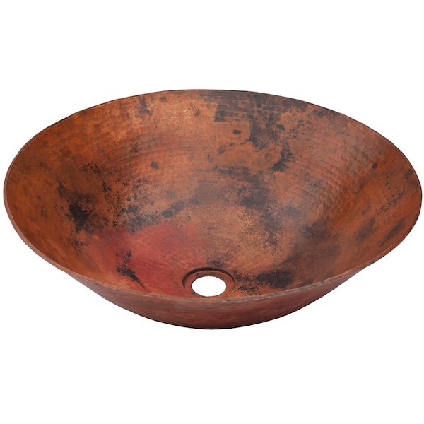 Novatto CATALONIA Copper Vessel Sink, Natural TCV-002NA - main